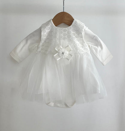 Olympe baptism outfit